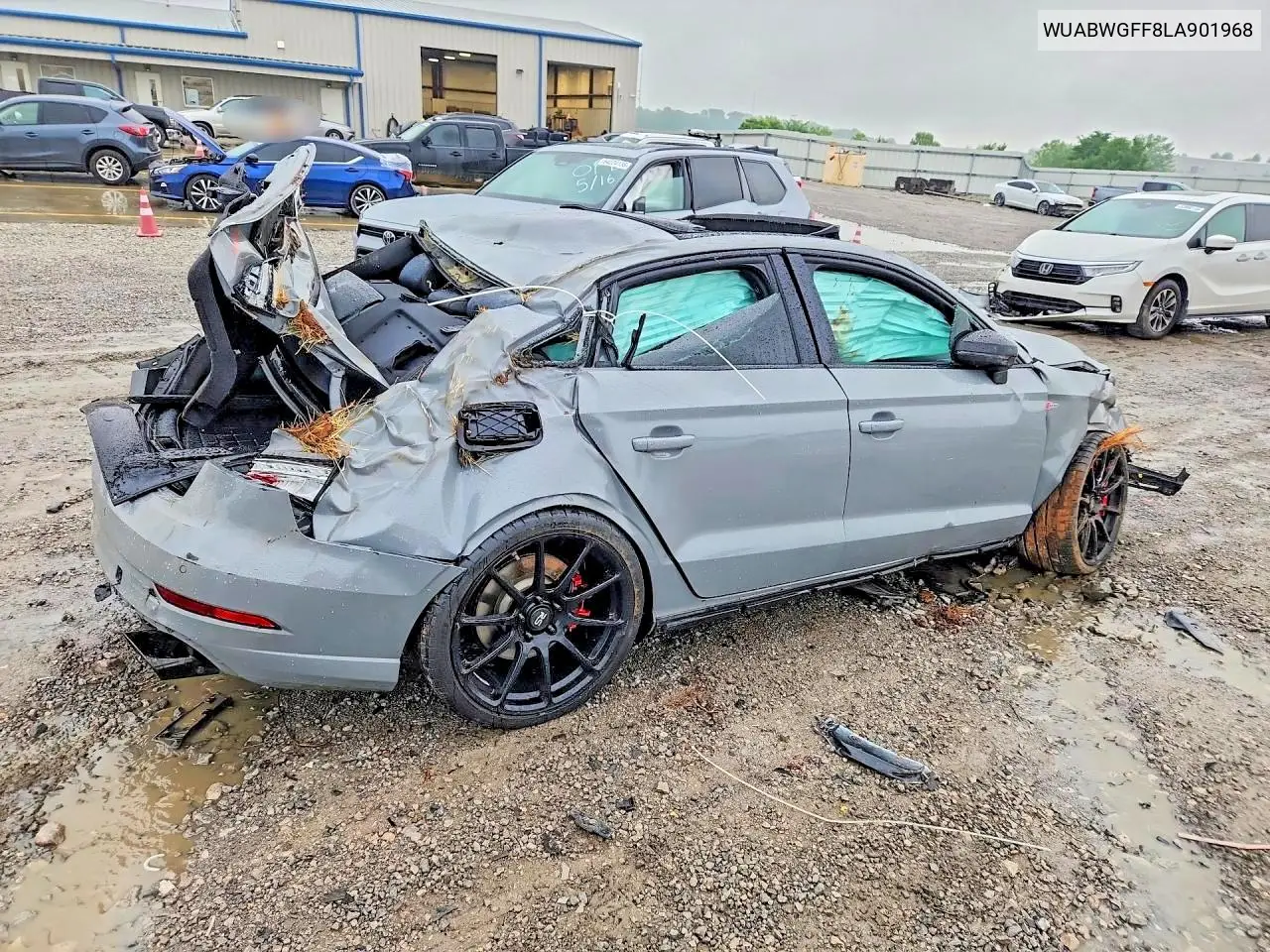 2020 Audi Rs3 VIN: WUABWGFF8LA901968 Lot: 54499046