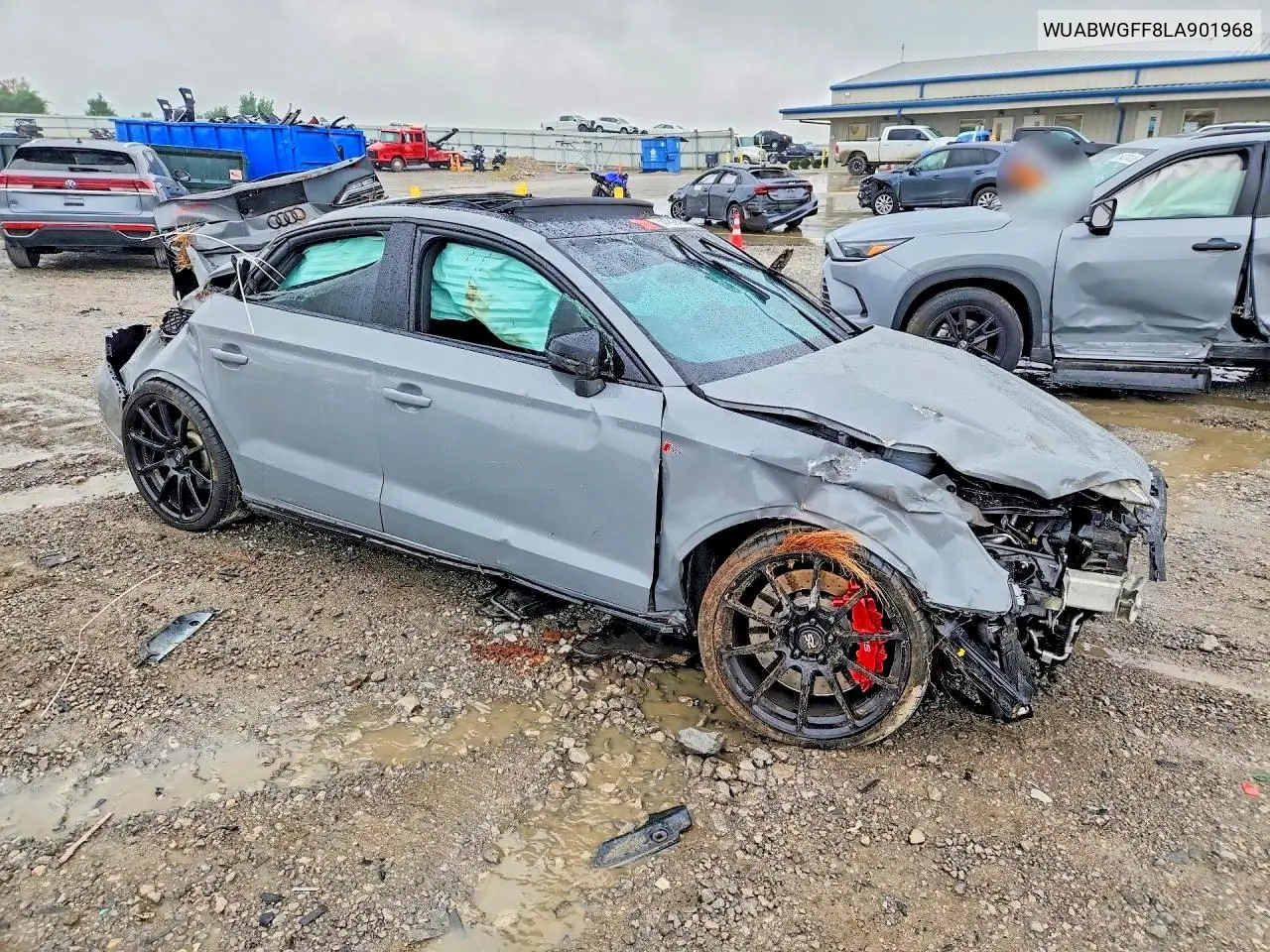2020 Audi Rs3 VIN: WUABWGFF8LA901968 Lot: 54499046