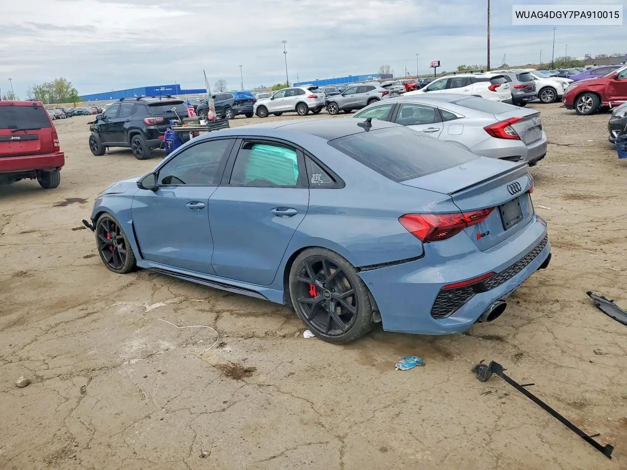 2023 Audi Rs3 VIN: WUAG4DGY7PA910015 Lot: 53436506