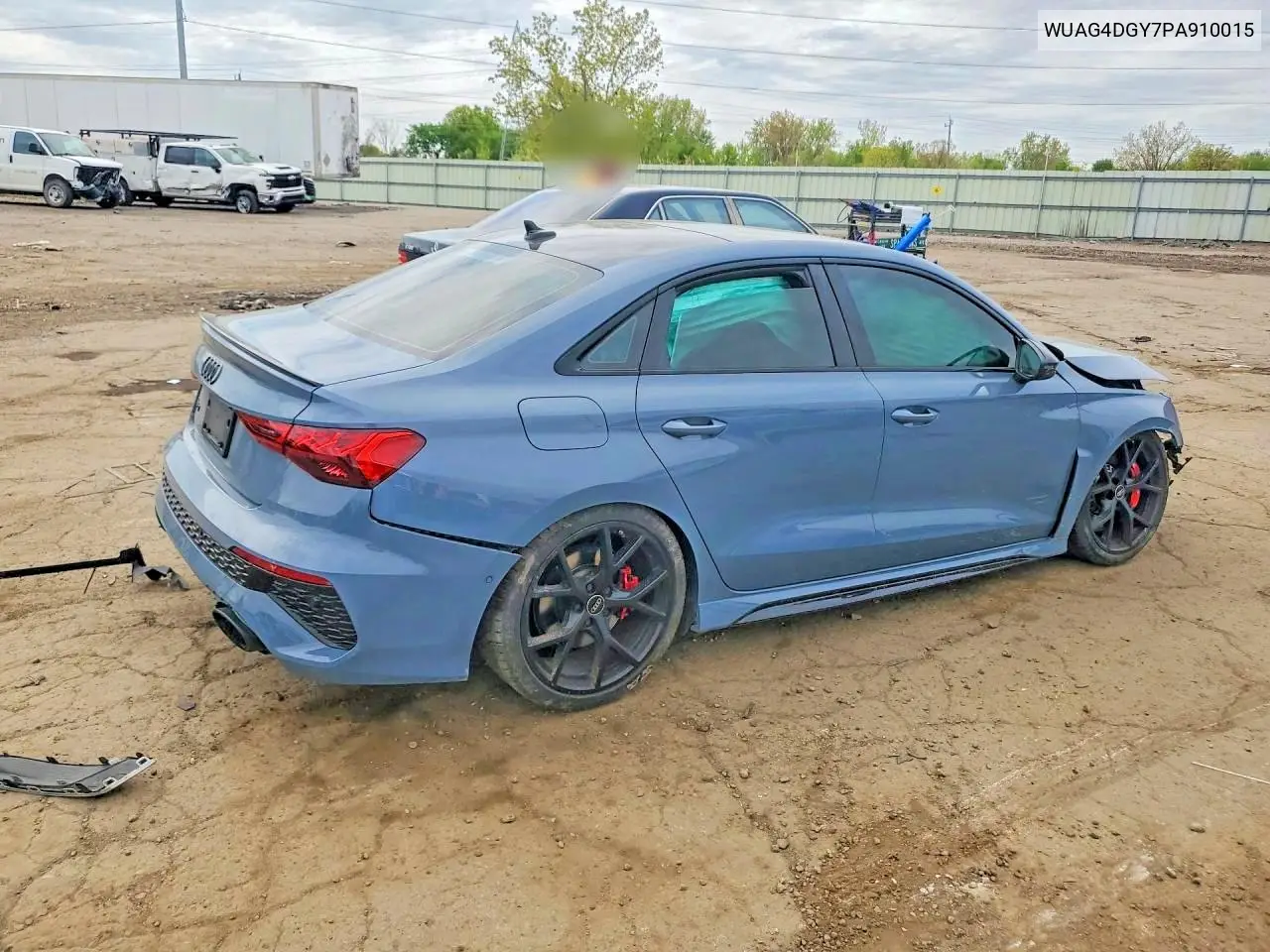 2023 Audi Rs3 VIN: WUAG4DGY7PA910015 Lot: 53436506