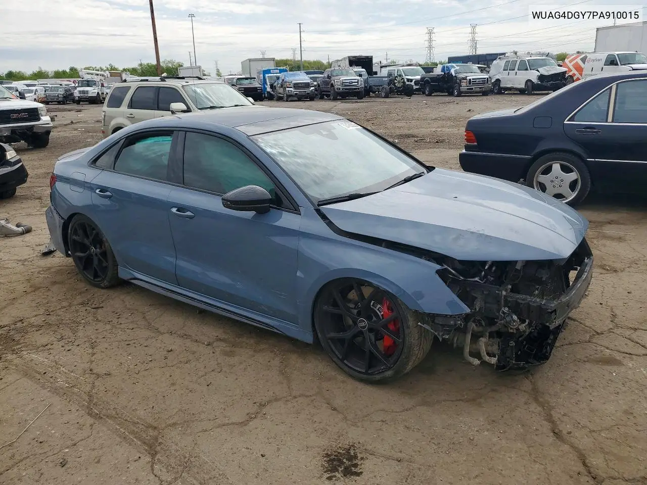 2023 Audi Rs3 VIN: WUAG4DGY7PA910015 Lot: 53436506