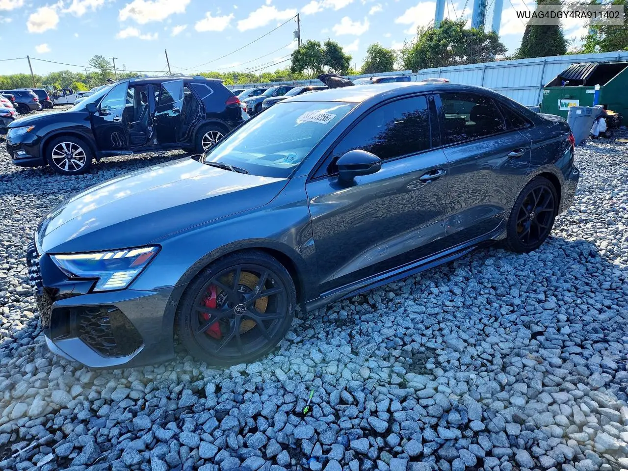 2024 Audi Rs3 VIN: WUAG4DGY4RA911402 Lot: 57161256