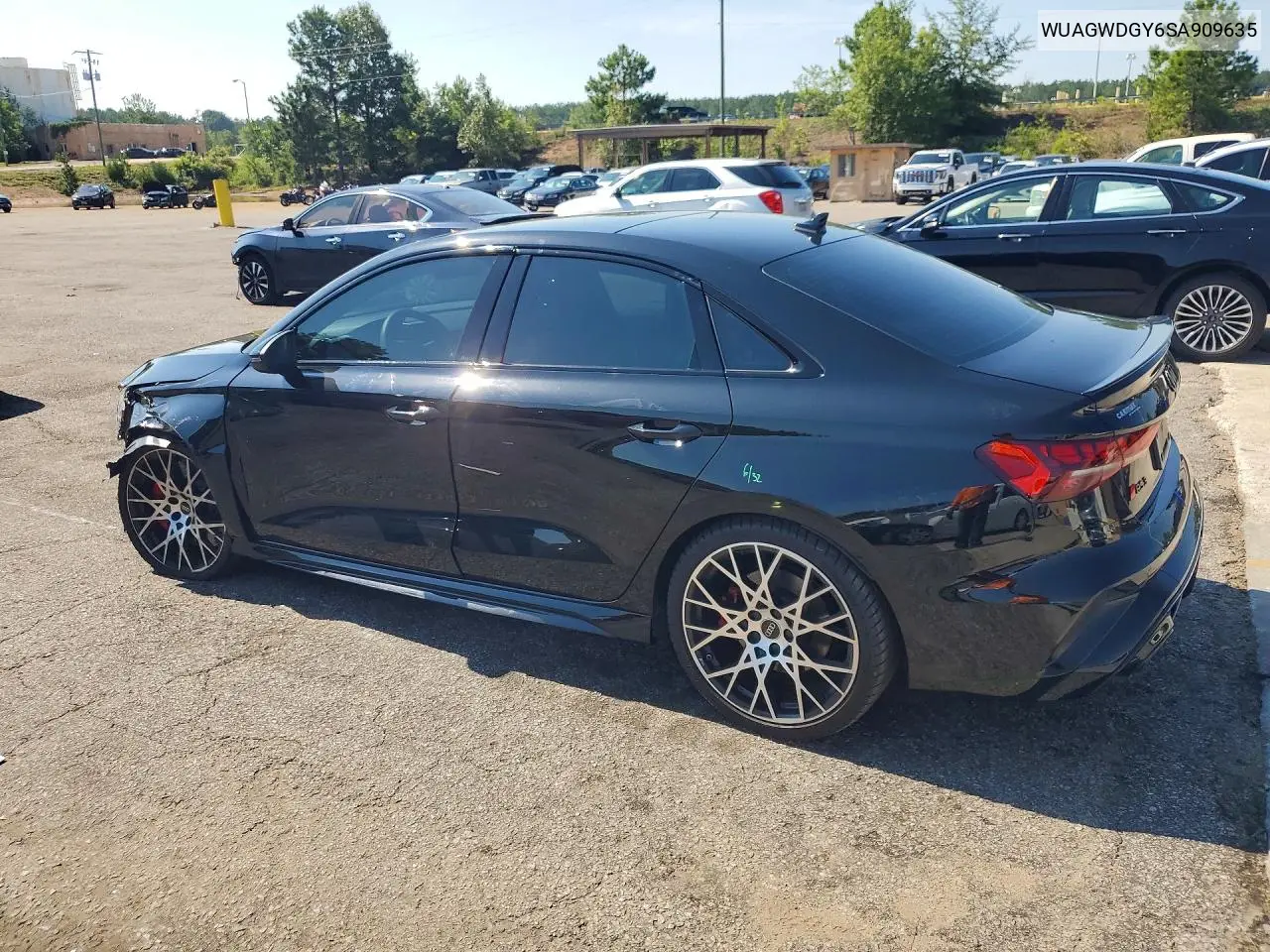 2025 Audi Rs3 VIN: WUAGWDGY6SA909635 Lot: 59610726