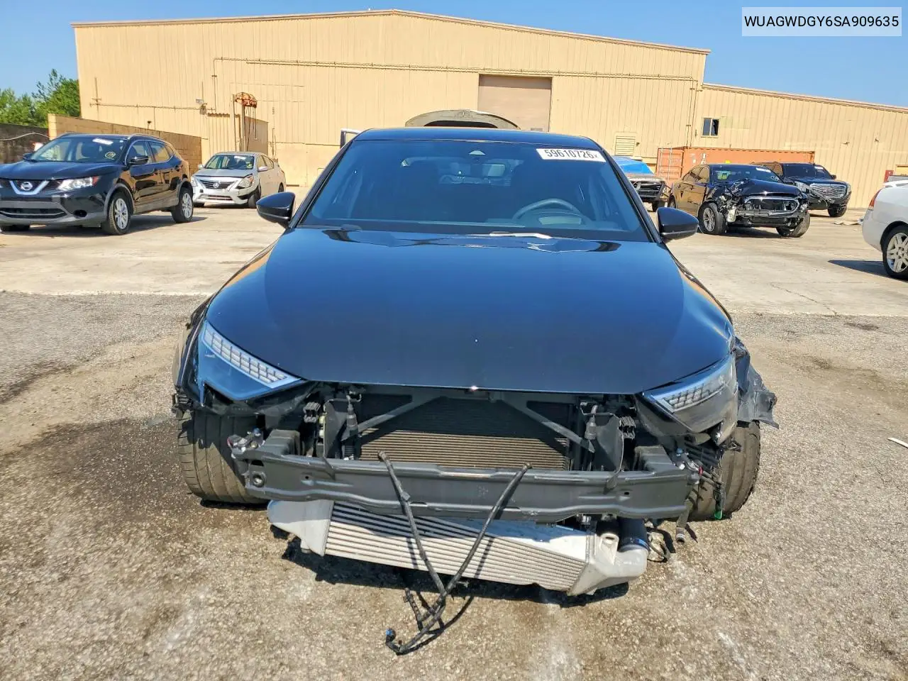 2025 Audi Rs3 VIN: WUAGWDGY6SA909635 Lot: 59610726