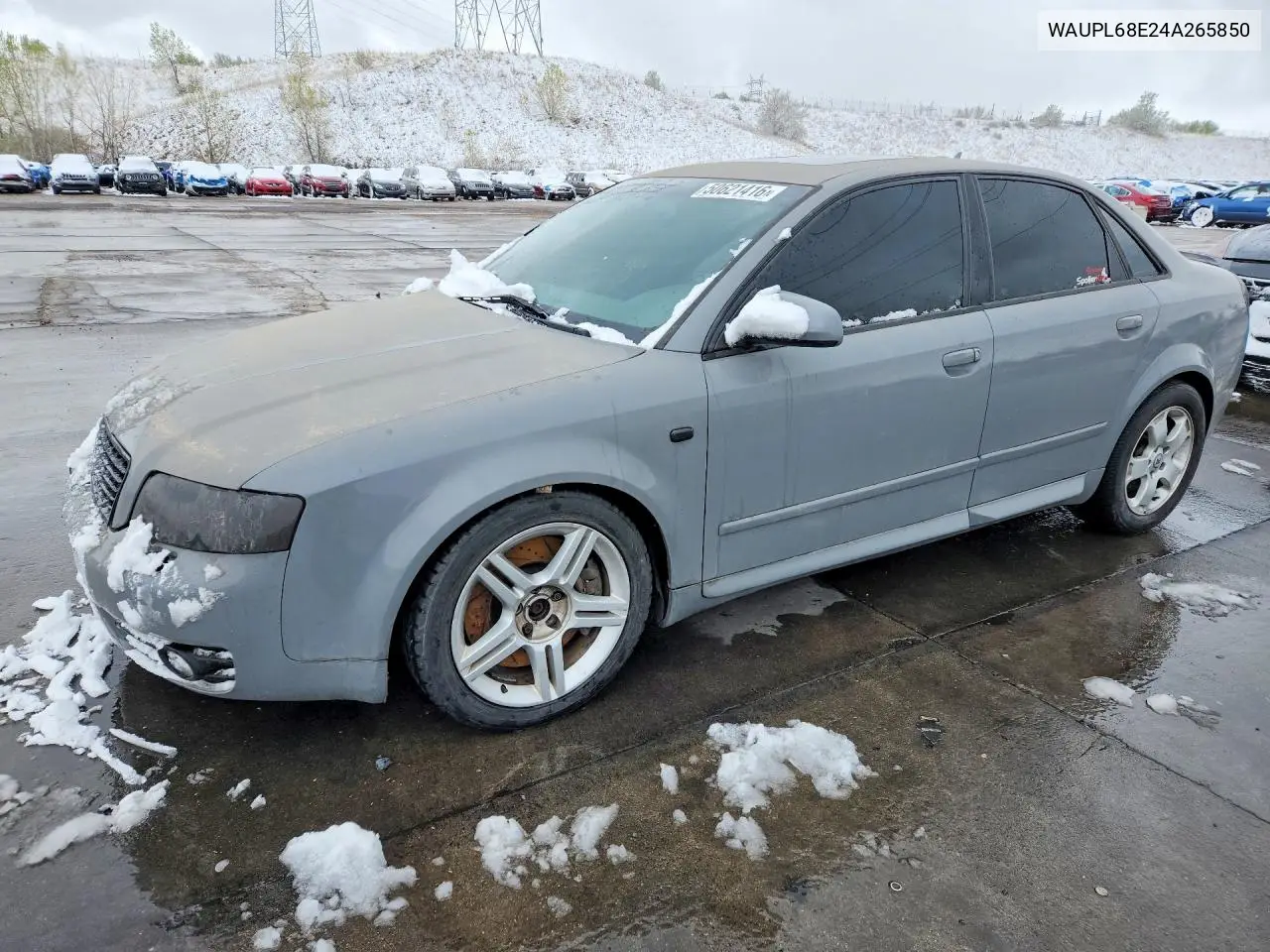 2004 Audi S4 VIN: WAUPL68E24A265850 Lot: 50621416