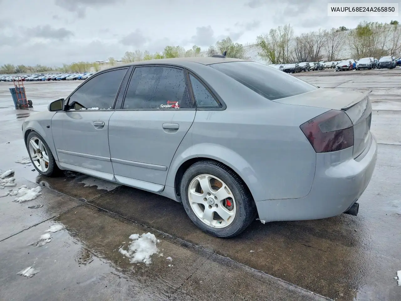 2004 Audi S4 VIN: WAUPL68E24A265850 Lot: 50621416