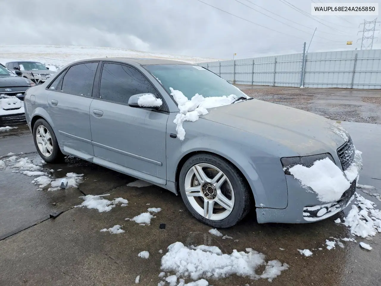 2004 Audi S4 VIN: WAUPL68E24A265850 Lot: 50621416