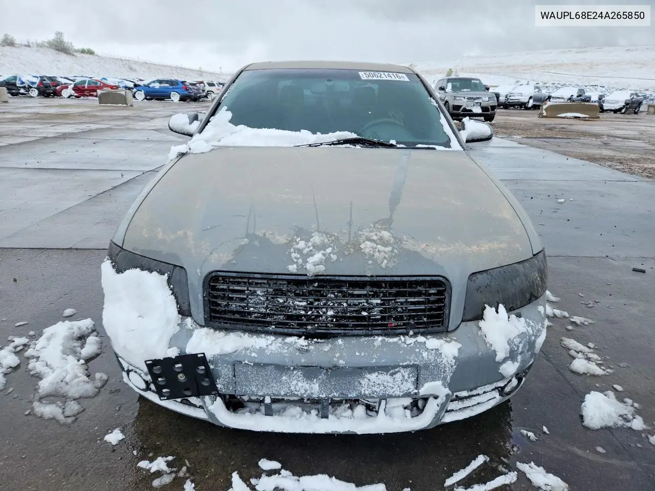 2004 Audi S4 VIN: WAUPL68E24A265850 Lot: 50621416