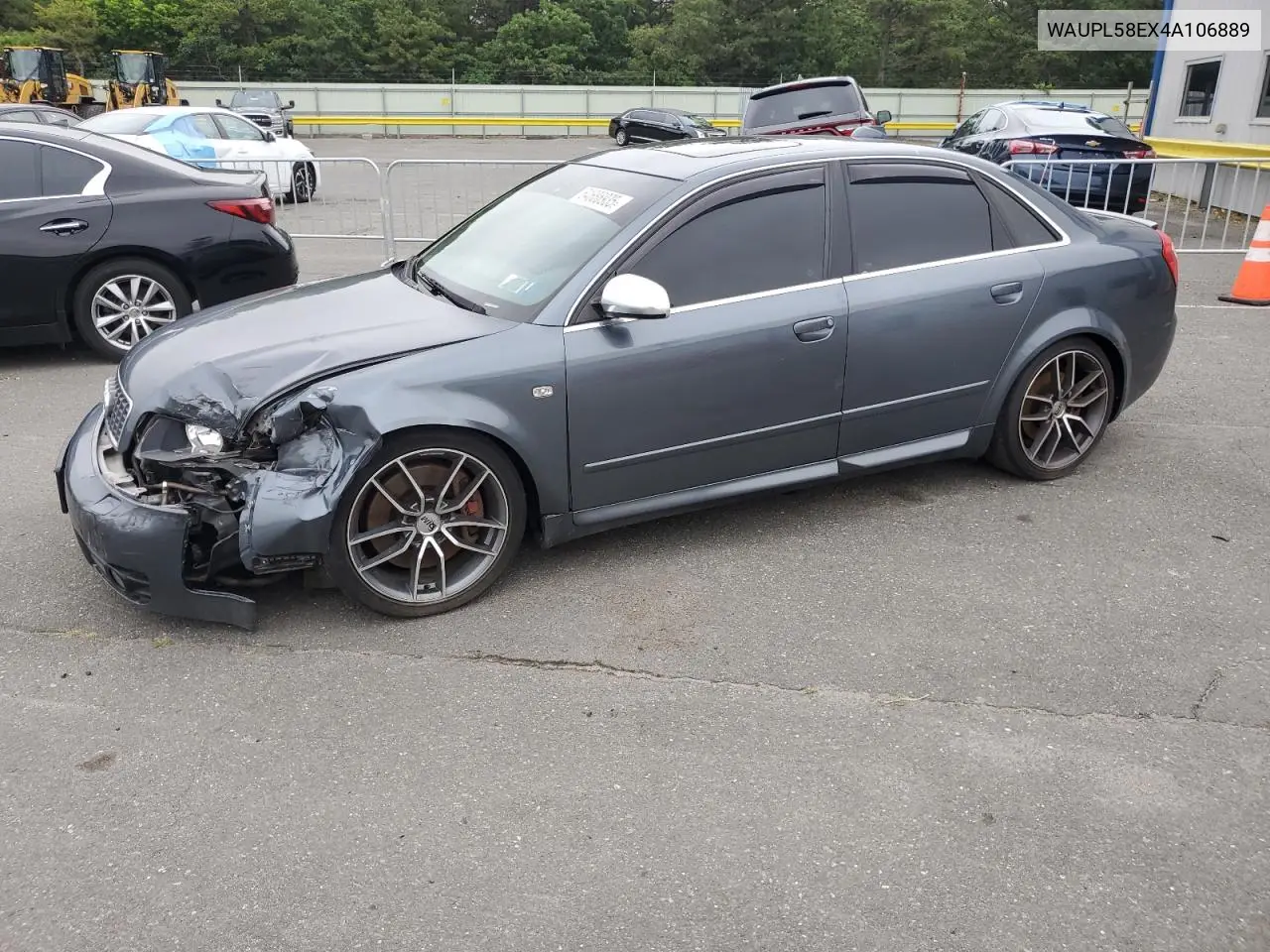 2004 Audi S4 VIN: WAUPL58EX4A106889 Lot: 64686935