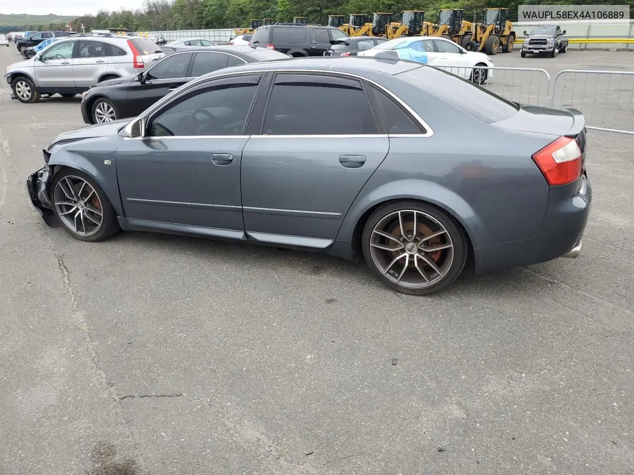 2004 Audi S4 VIN: WAUPL58EX4A106889 Lot: 64686935