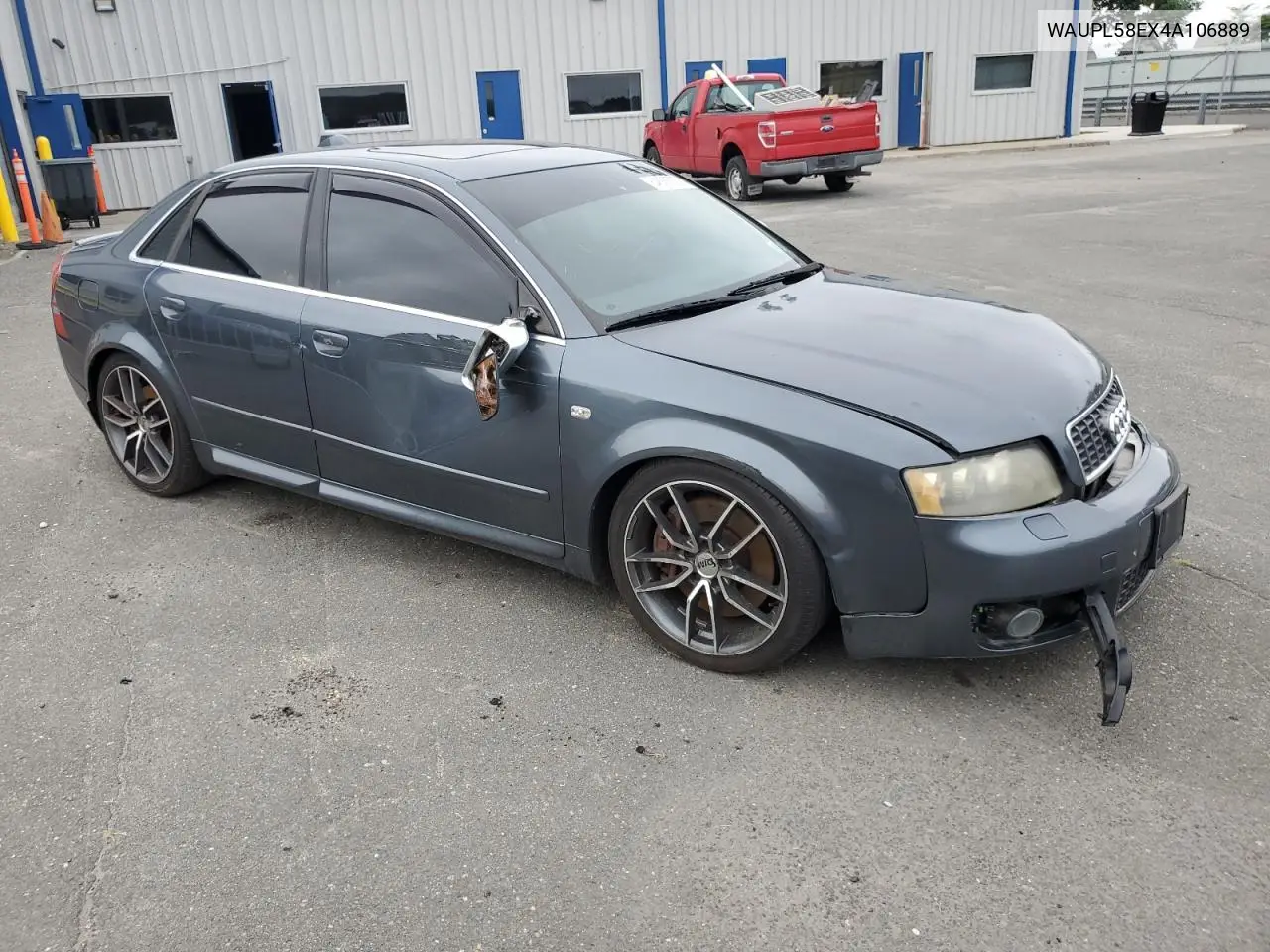 2004 Audi S4 VIN: WAUPL58EX4A106889 Lot: 64686935