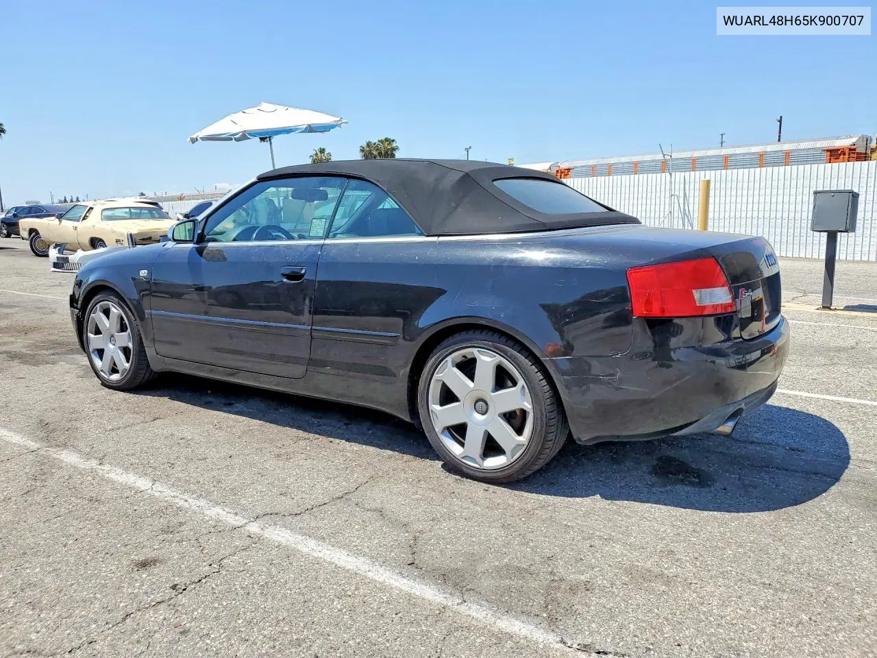 2005 Audi S4 Quattro Cabriolet VIN: WUARL48H65K900707 Lot: 52407966