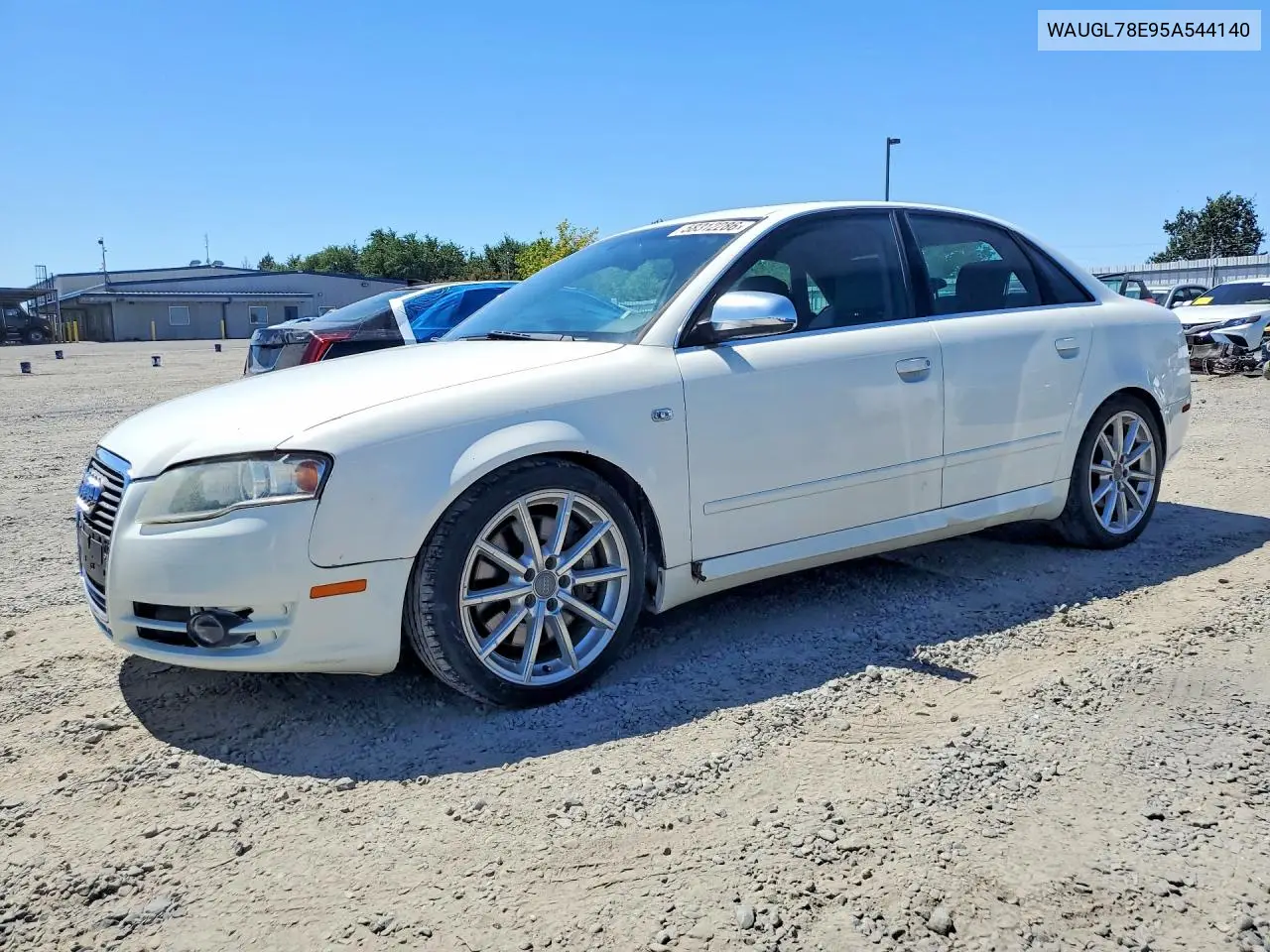 2005 Audi New S4 Quattro VIN: WAUGL78E95A544140 Lot: 58312286