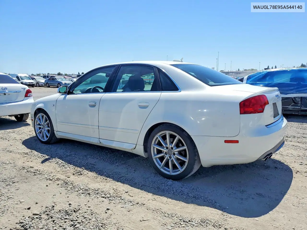 2005 Audi New S4 Quattro VIN: WAUGL78E95A544140 Lot: 58312286