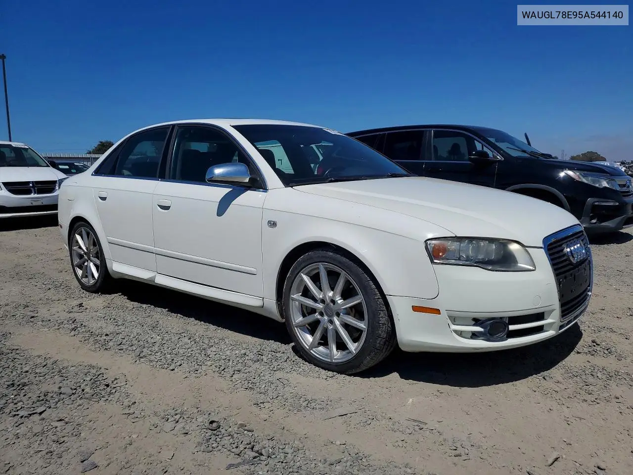 2005 Audi New S4 Quattro VIN: WAUGL78E95A544140 Lot: 58312286