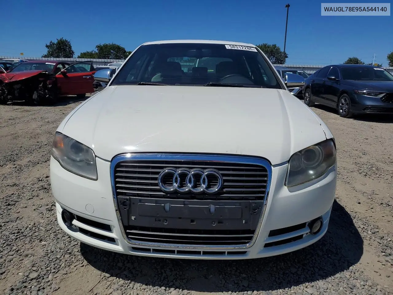 2005 Audi New S4 Quattro VIN: WAUGL78E95A544140 Lot: 58312286