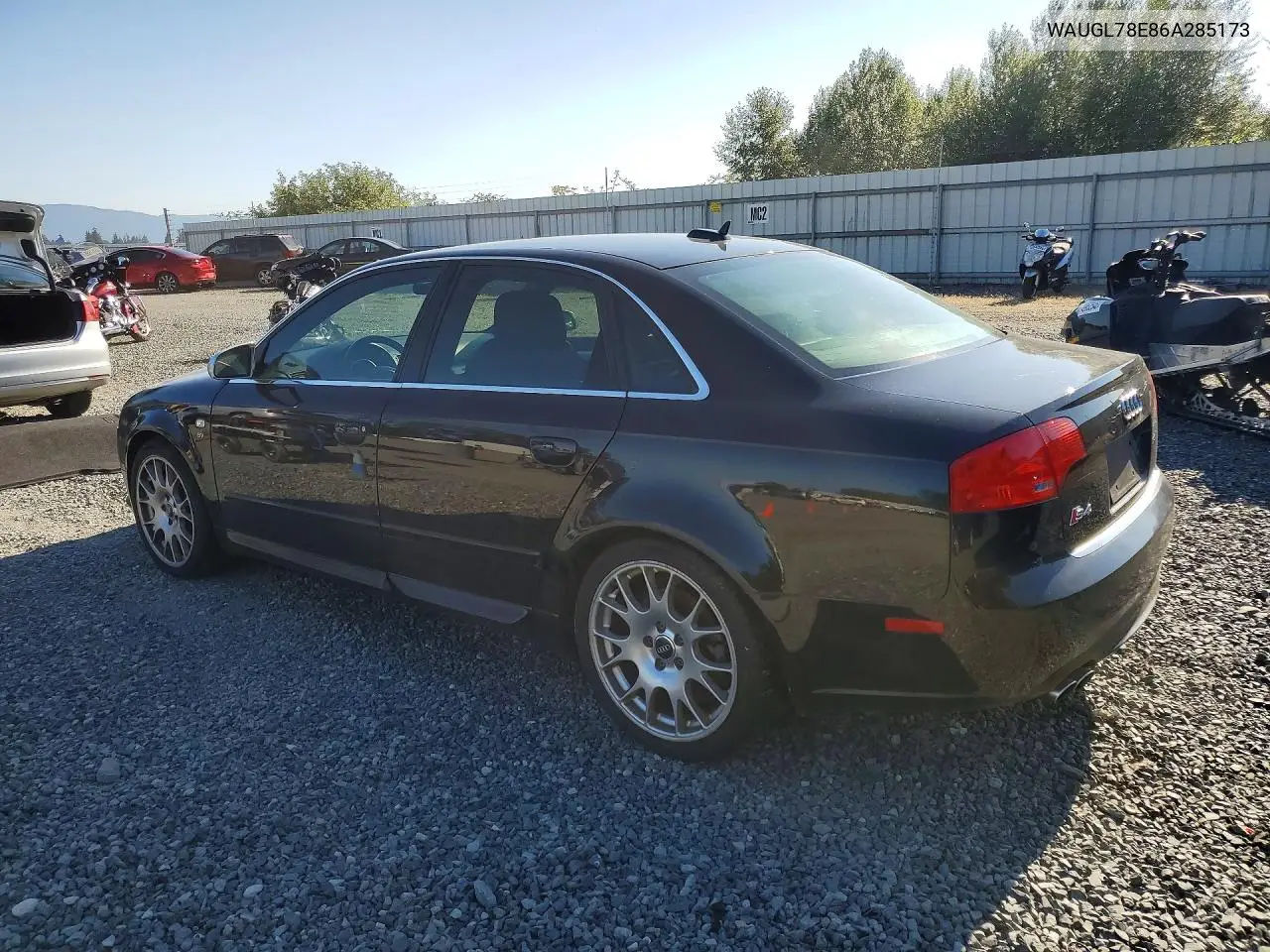 2006 Audi S4 Quattro VIN: WAUGL78E86A285173 Lot: 59194426