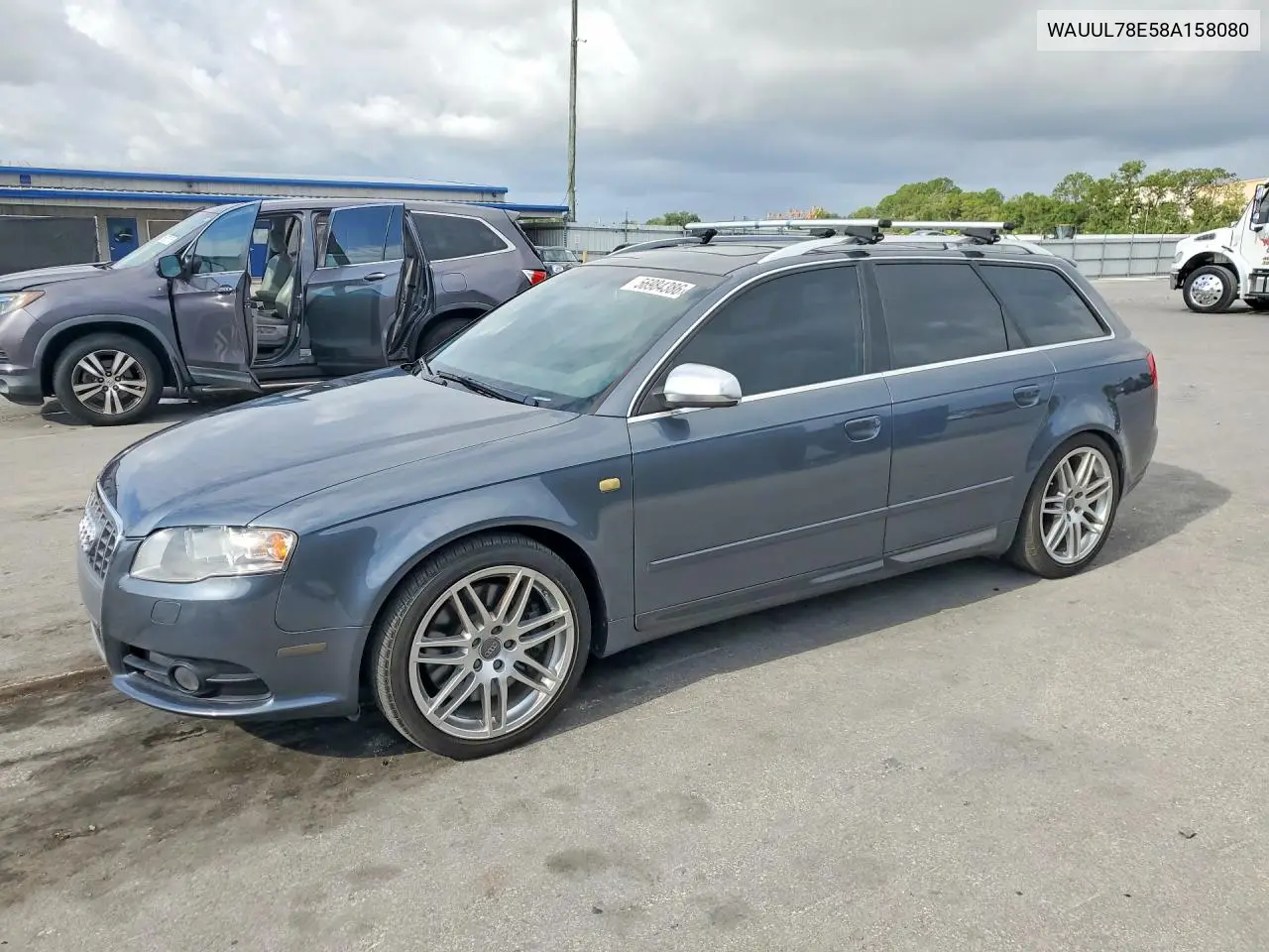2008 Audi S4 Avant Quattro VIN: WAUUL78E58A158080 Lot: 56984386