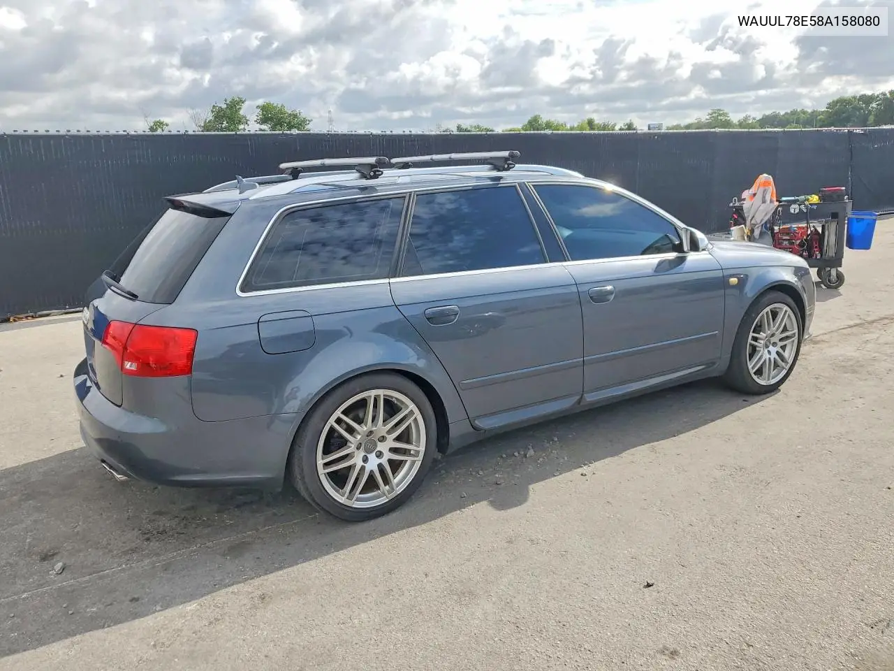 2008 Audi S4 Avant Quattro VIN: WAUUL78E58A158080 Lot: 56984386