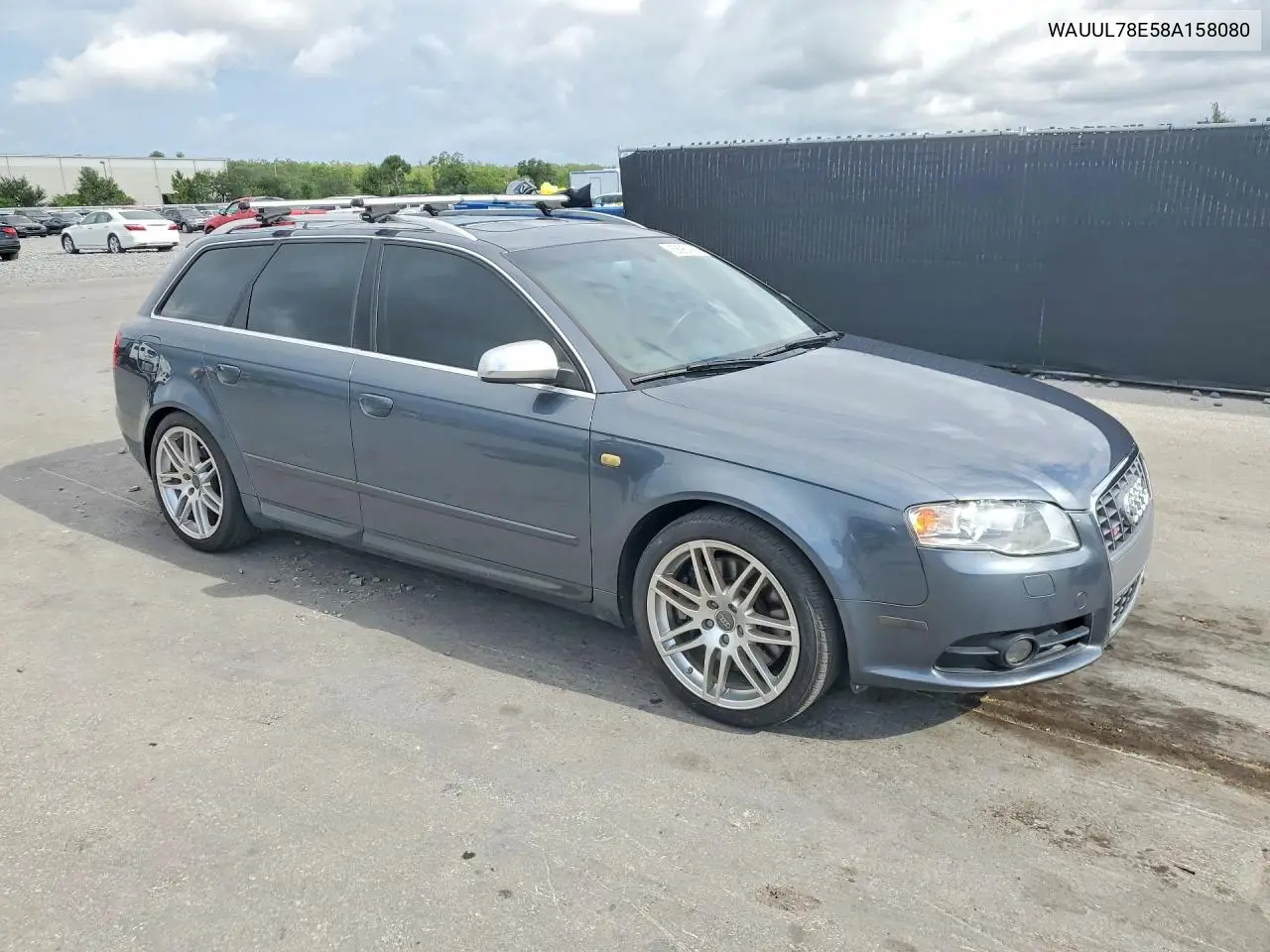 2008 Audi S4 Avant Quattro VIN: WAUUL78E58A158080 Lot: 56984386