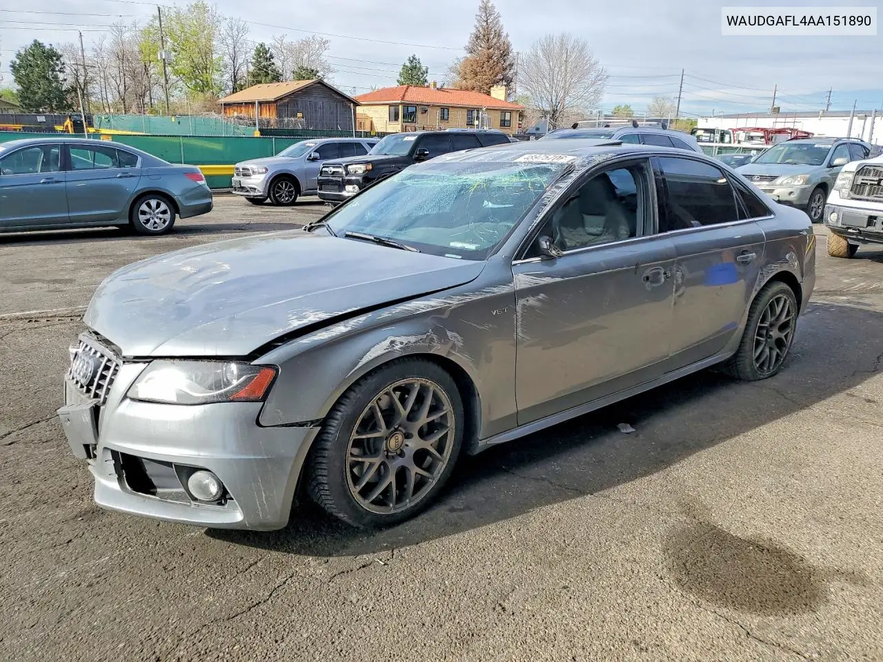 2010 Audi S4 Premium Plus VIN: WAUDGAFL4AA151890 Lot: 48975706