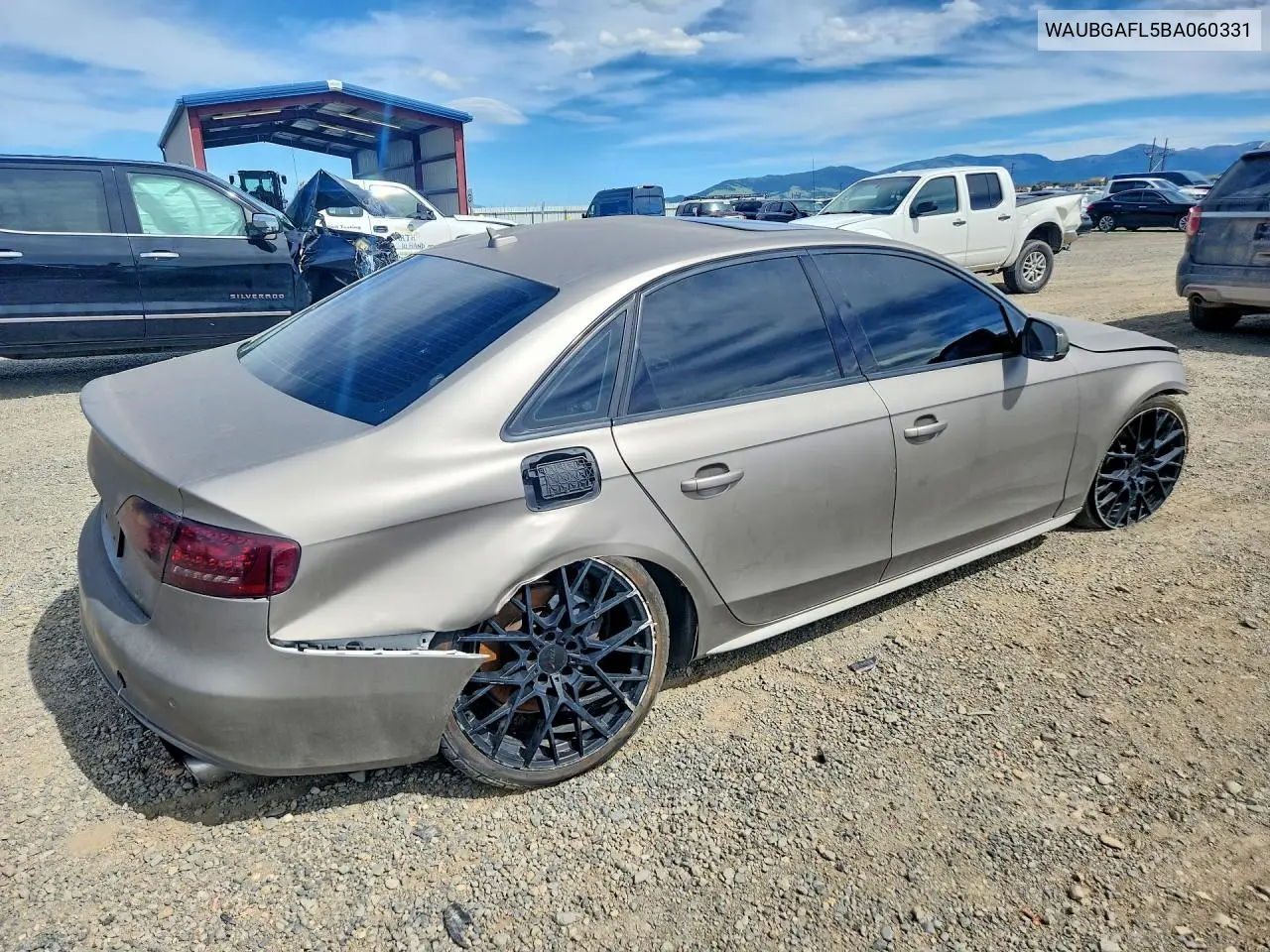 2011 Audi S4 Premium Plus VIN: WAUBGAFL5BA060331 Lot: 55965676