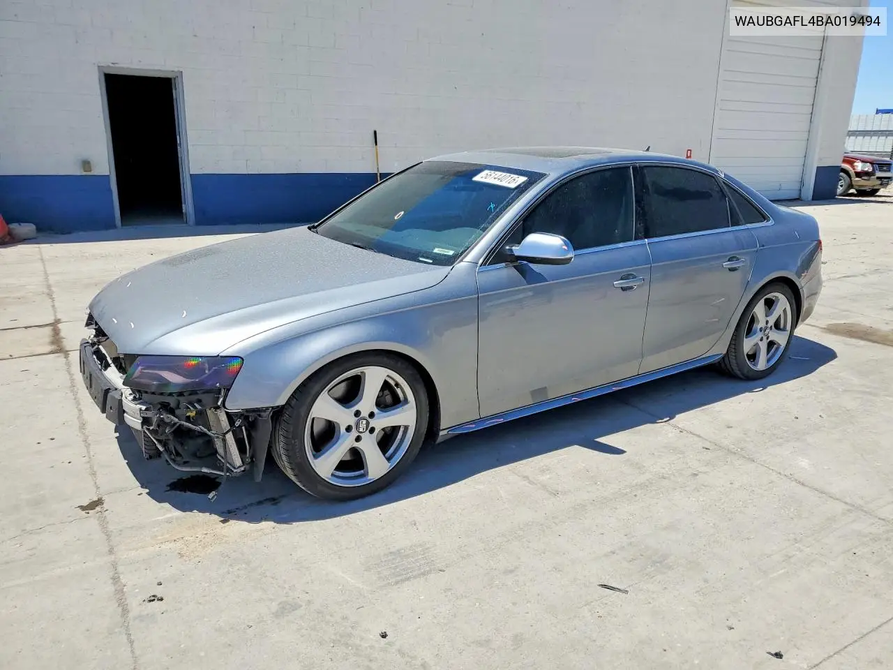 2011 Audi S4 Premium Plus VIN: WAUBGAFL4BA019494 Lot: 56144016