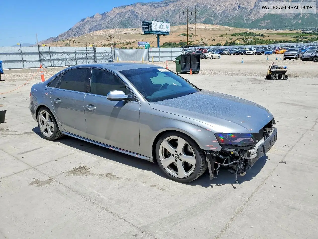 2011 Audi S4 Premium Plus VIN: WAUBGAFL4BA019494 Lot: 56144016