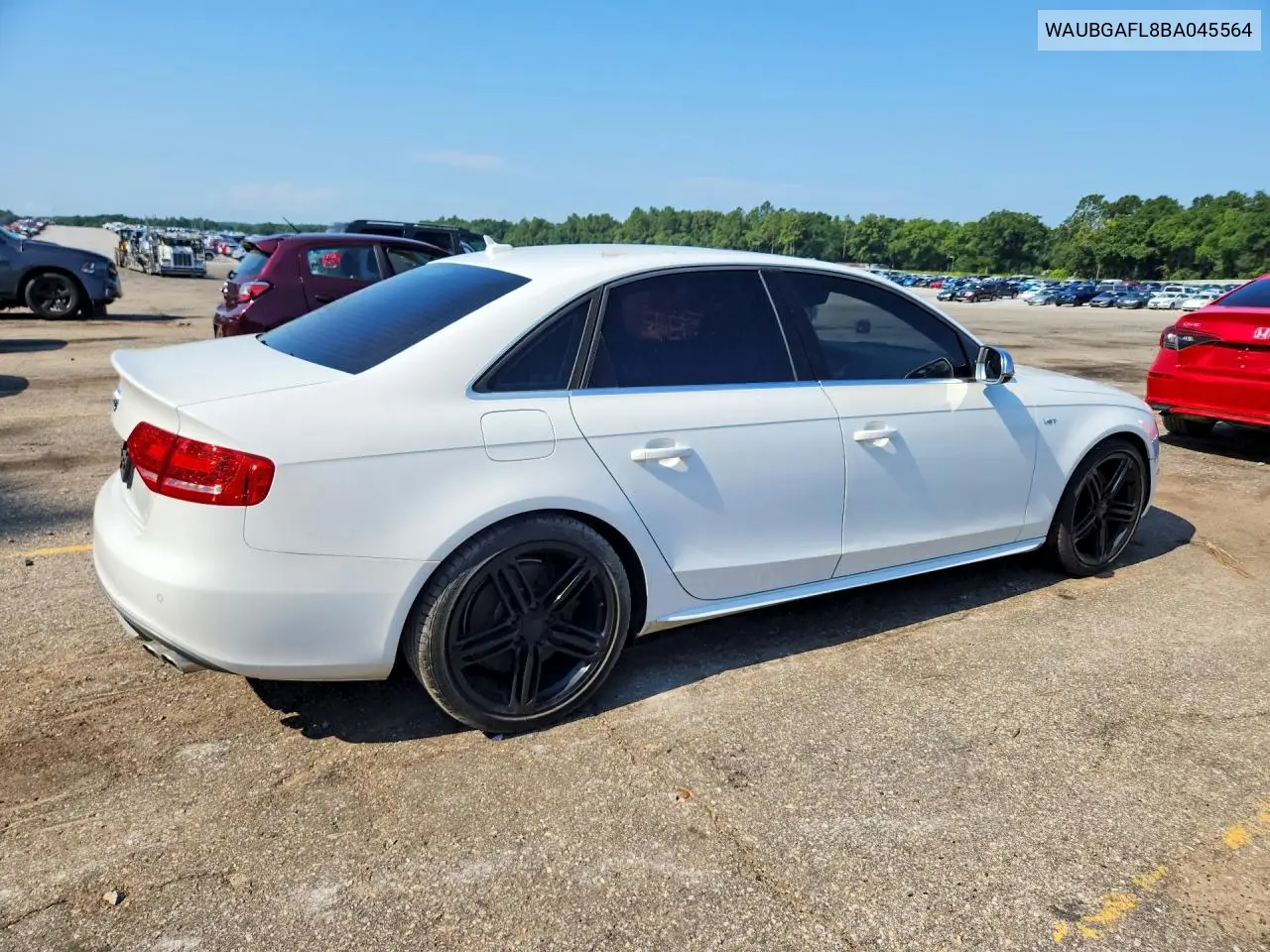 2011 Audi S4 Premium Plus VIN: WAUBGAFL8BA045564 Lot: 59308666