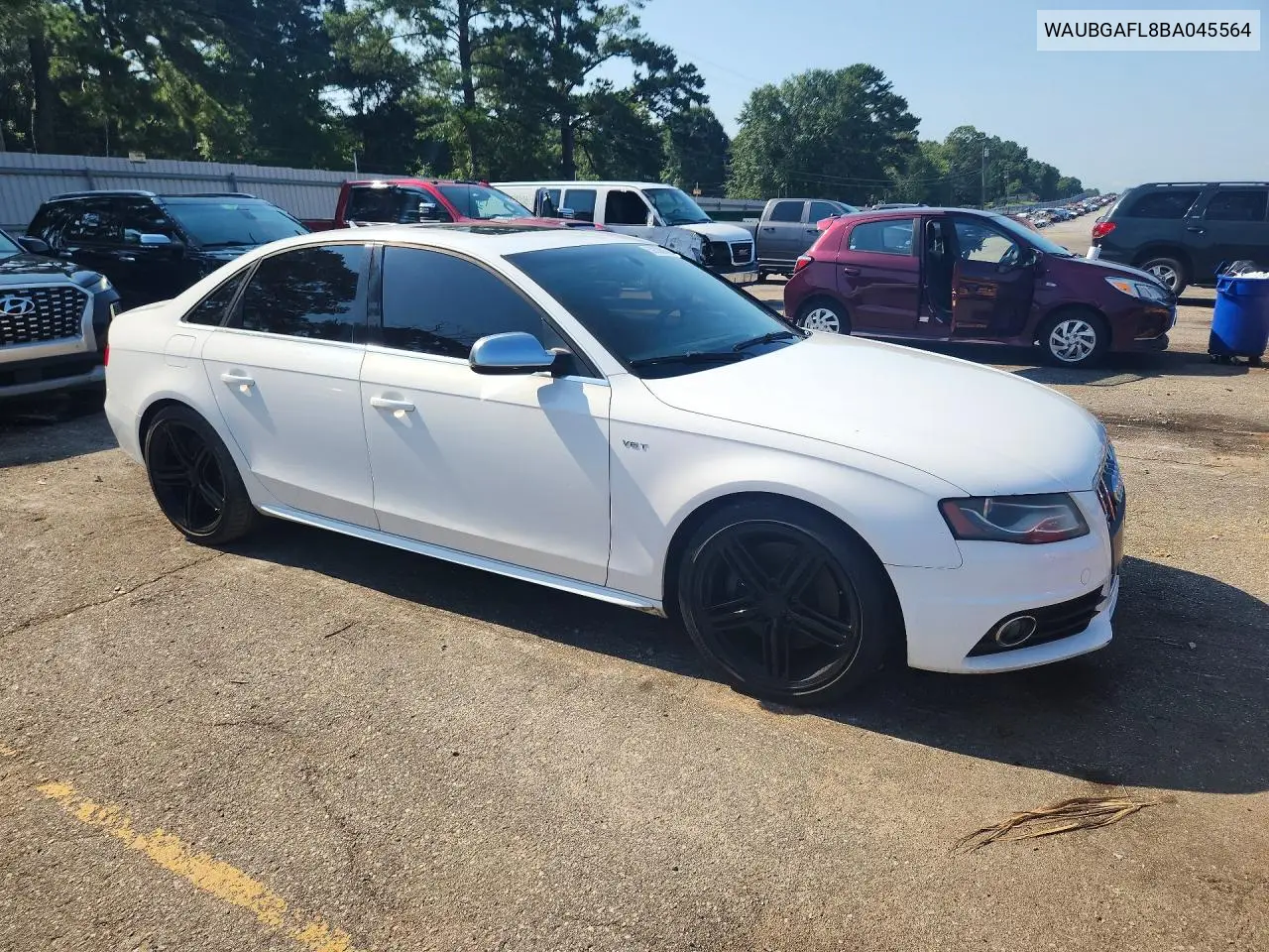 2011 Audi S4 Premium Plus VIN: WAUBGAFL8BA045564 Lot: 59308666