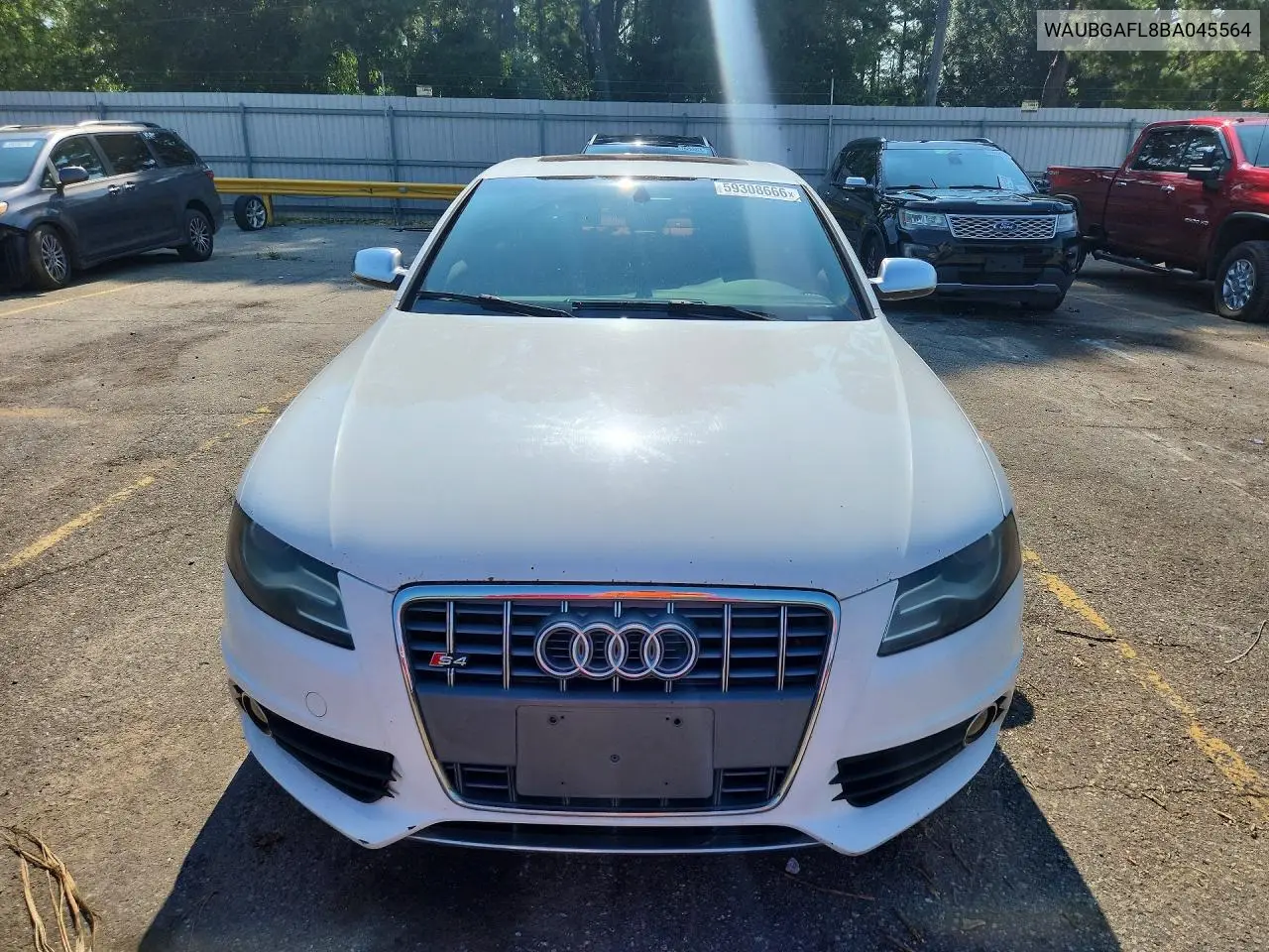 2011 Audi S4 Premium Plus VIN: WAUBGAFL8BA045564 Lot: 59308666