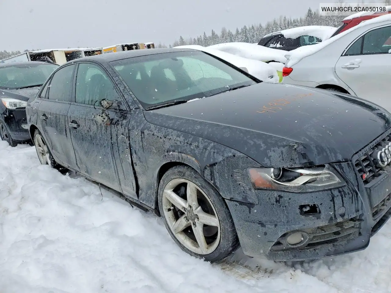 2012 Audi S4 Premium VIN: WAUHGCFL2CA050198 Lot: 45925206