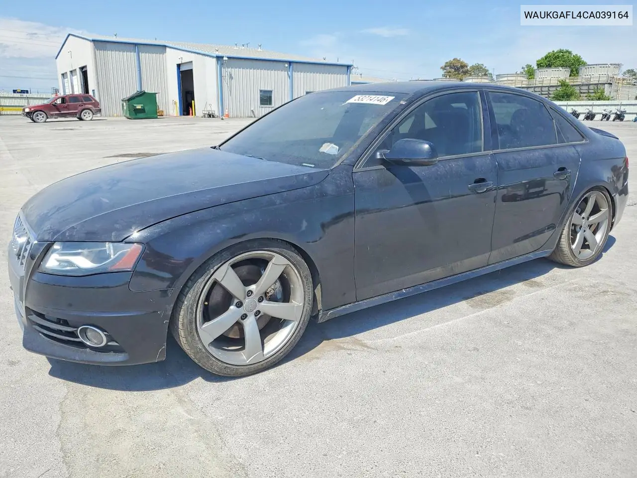 2012 Audi S4 Prestige VIN: WAUKGAFL4CA039164 Lot: 53214146