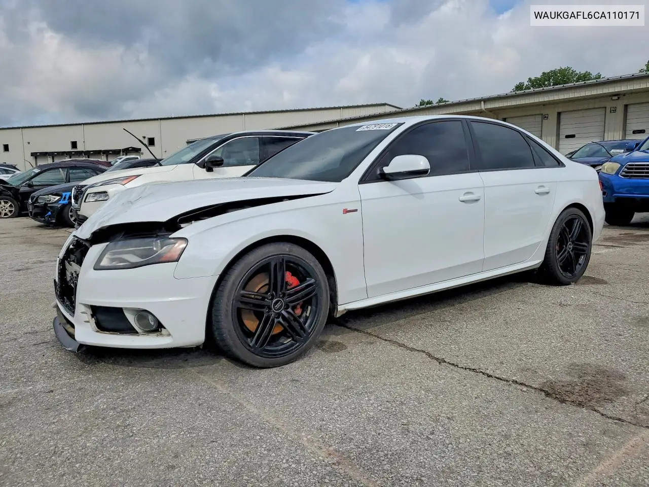 2012 Audi S4 Prestige VIN: WAUKGAFL6CA110171 Lot: 54791016