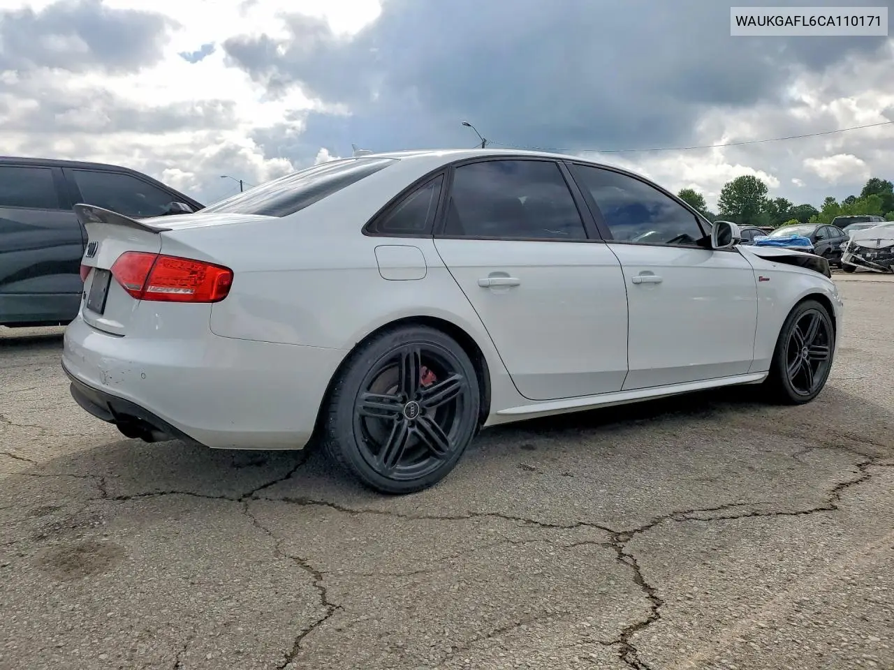 2012 Audi S4 Prestige VIN: WAUKGAFL6CA110171 Lot: 54791016