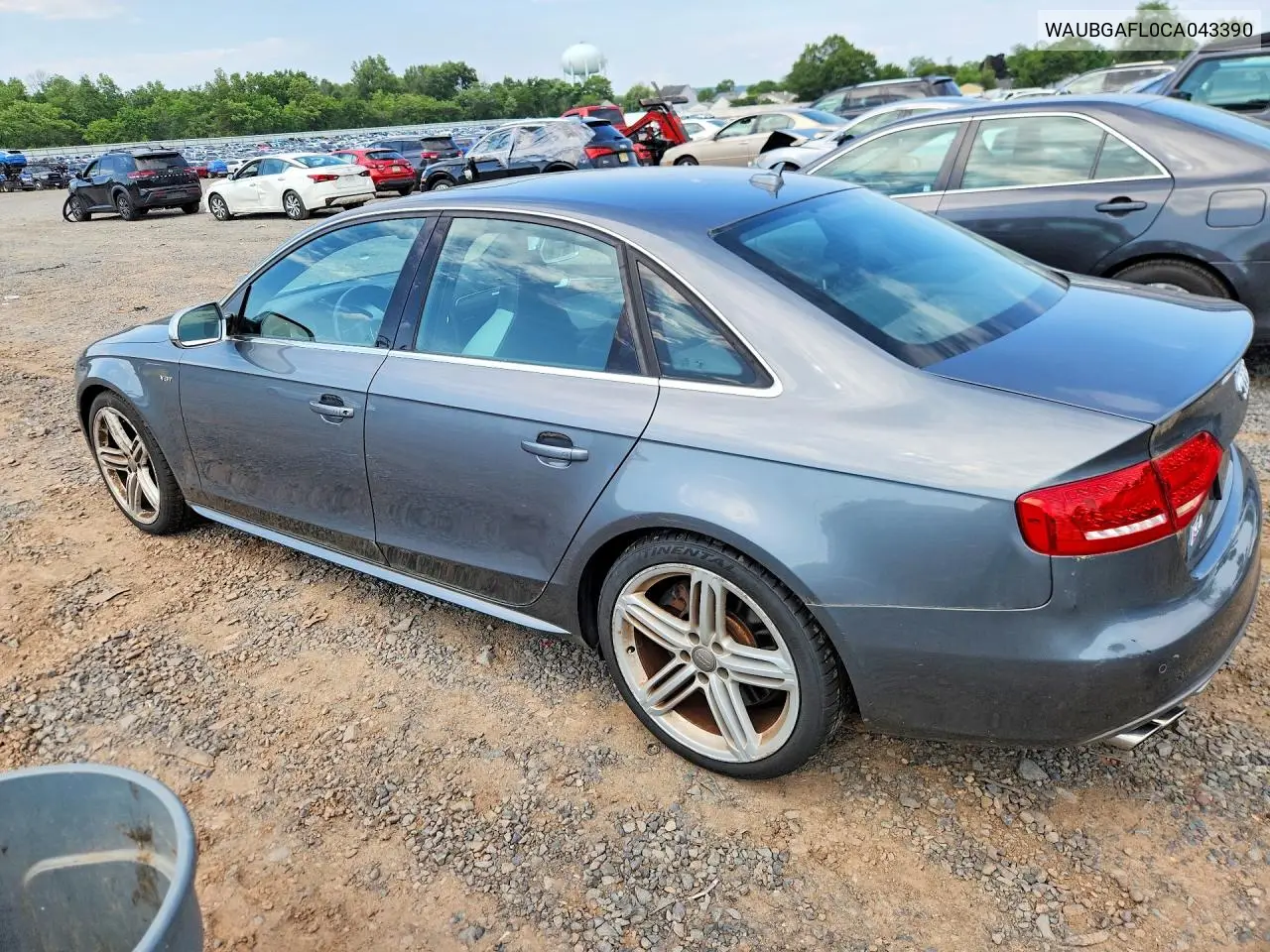 2012 Audi S4 Premium Plus VIN: WAUBGAFL0CA043390 Lot: 59174166