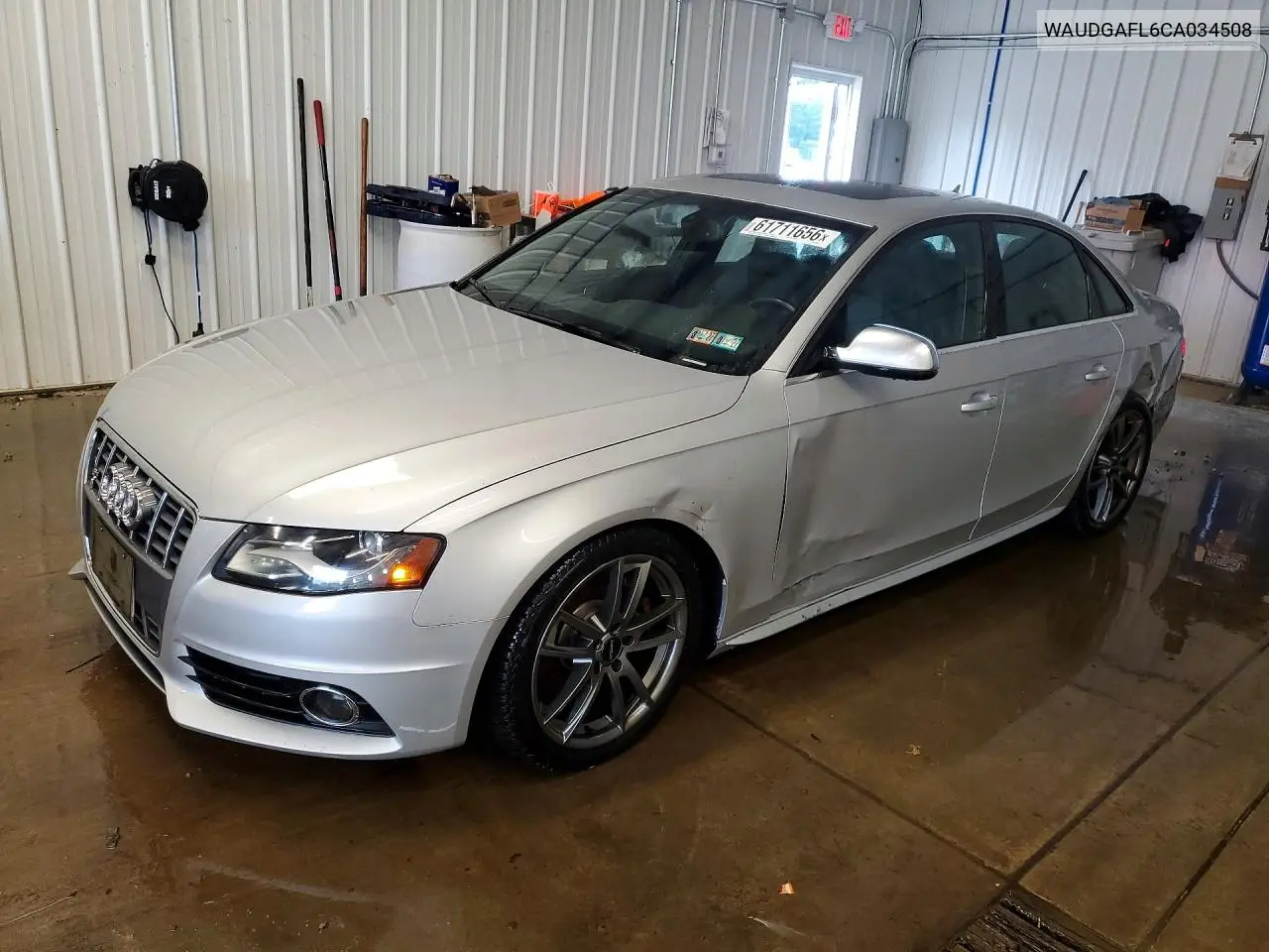 2012 Audi S4 Premium Plus VIN: WAUDGAFL6CA034508 Lot: 61711656