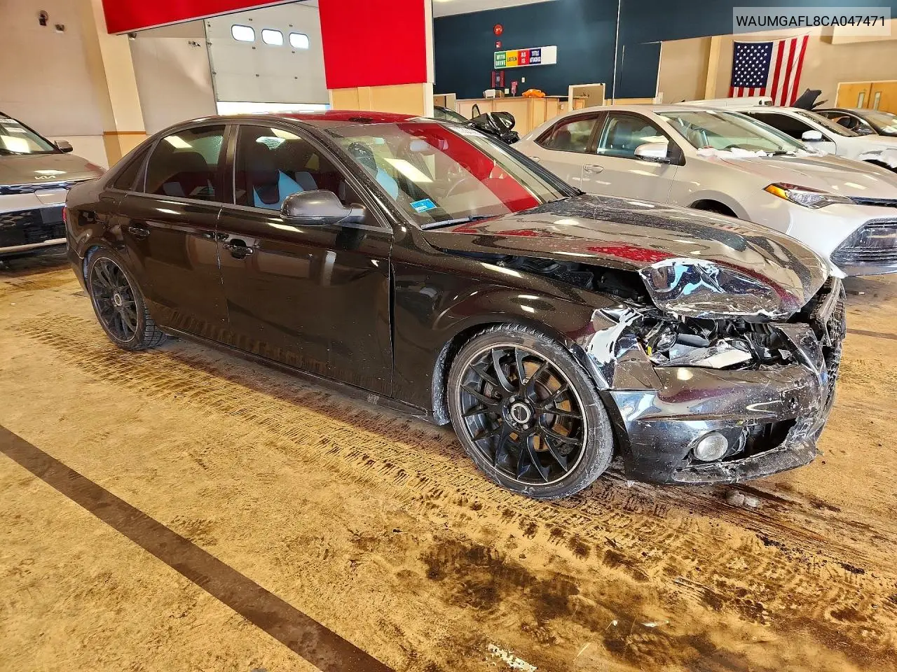 2012 Audi S4 Prestige VIN: WAUMGAFL8CA047471 Lot: 77034795