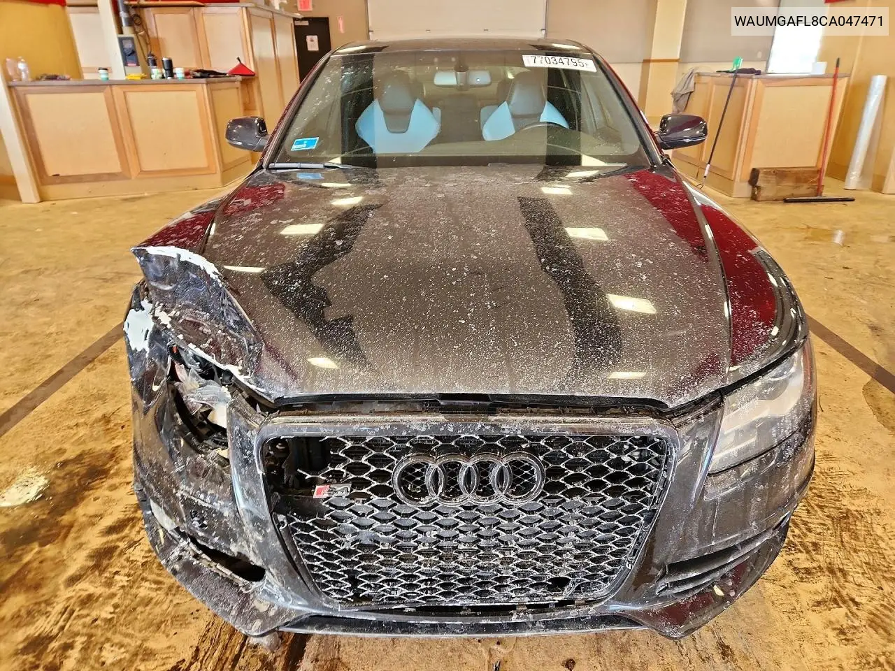 2012 Audi S4 Prestige VIN: WAUMGAFL8CA047471 Lot: 77034795
