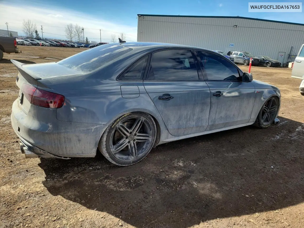 2013 Audi S4 Unknown VIN: WAUFGCFL3DA167653 Lot: 45937896