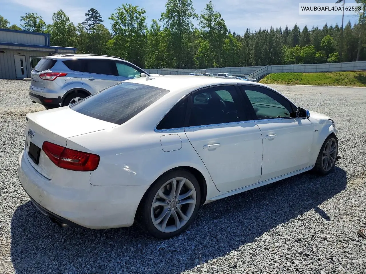 2013 Audi S4 Premium Plus VIN: WAUBGAFL4DA162593 Lot: 51471786