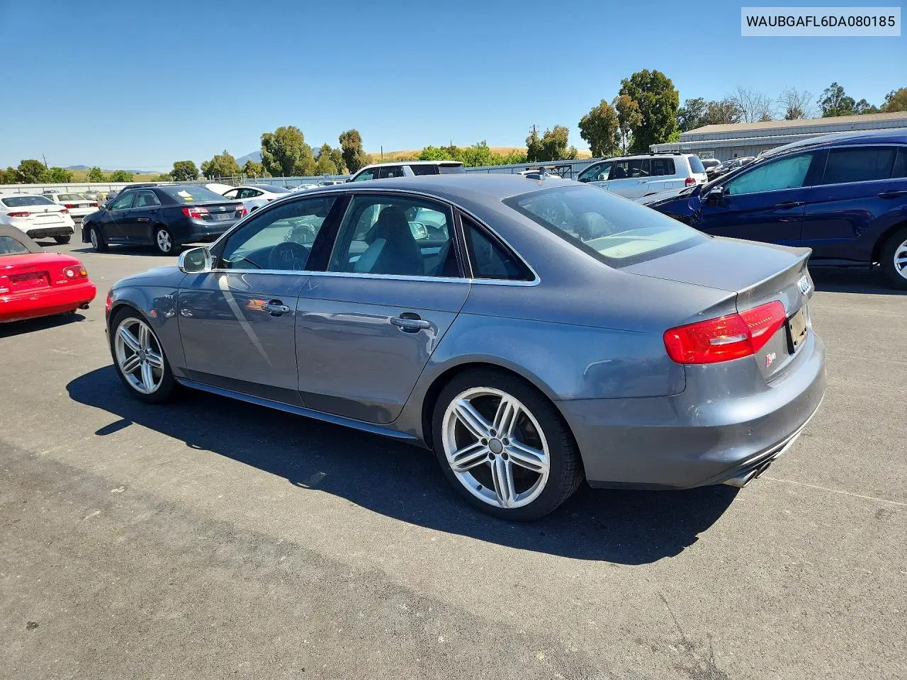 2013 Audi S4 Premium Plus VIN: WAUBGAFL6DA080185 Lot: 54214466