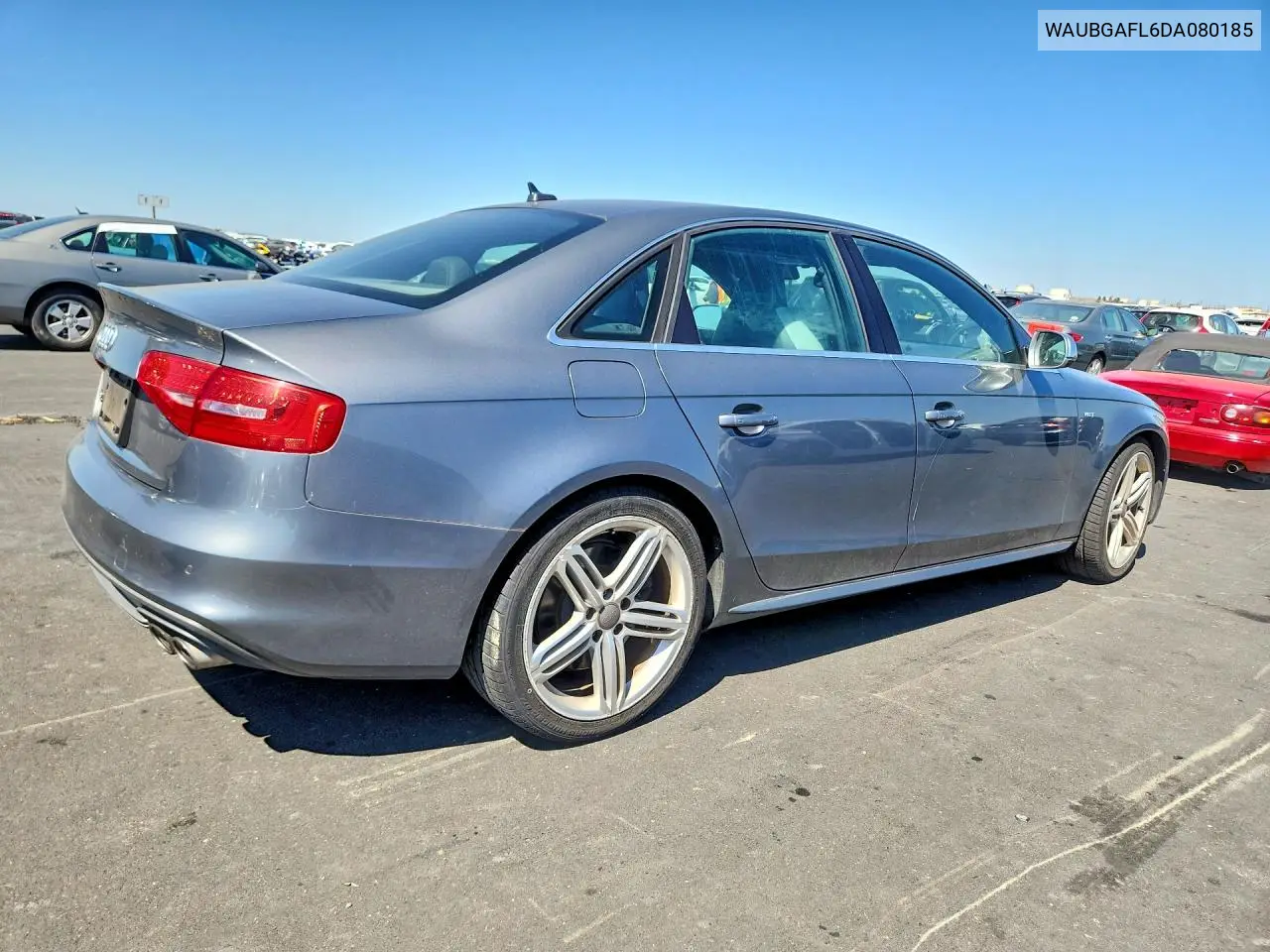 2013 Audi S4 Premium Plus VIN: WAUBGAFL6DA080185 Lot: 54214466