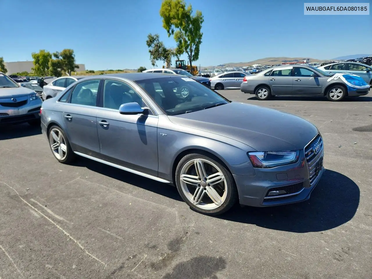 2013 Audi S4 Premium Plus VIN: WAUBGAFL6DA080185 Lot: 54214466