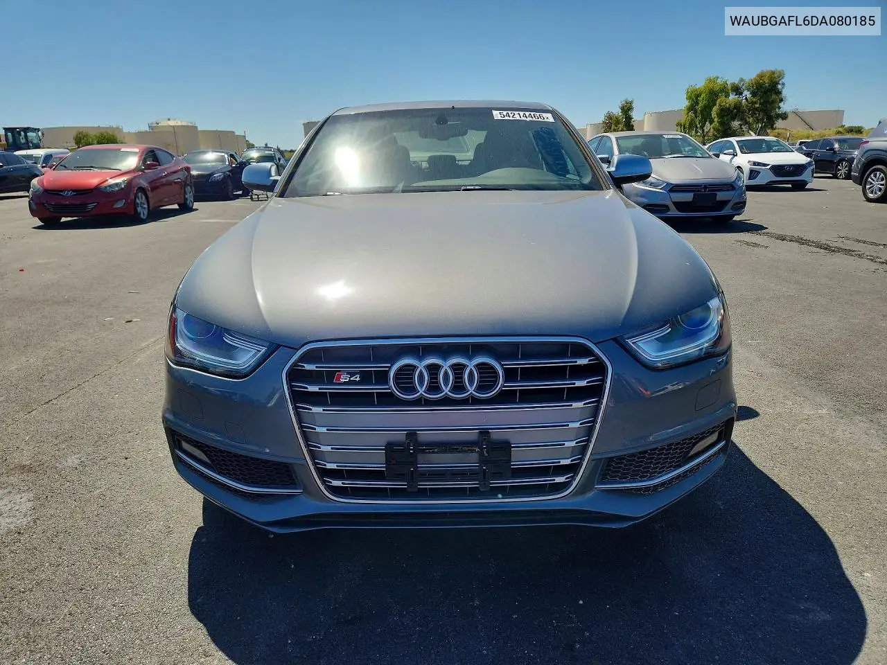 2013 Audi S4 Premium Plus VIN: WAUBGAFL6DA080185 Lot: 54214466