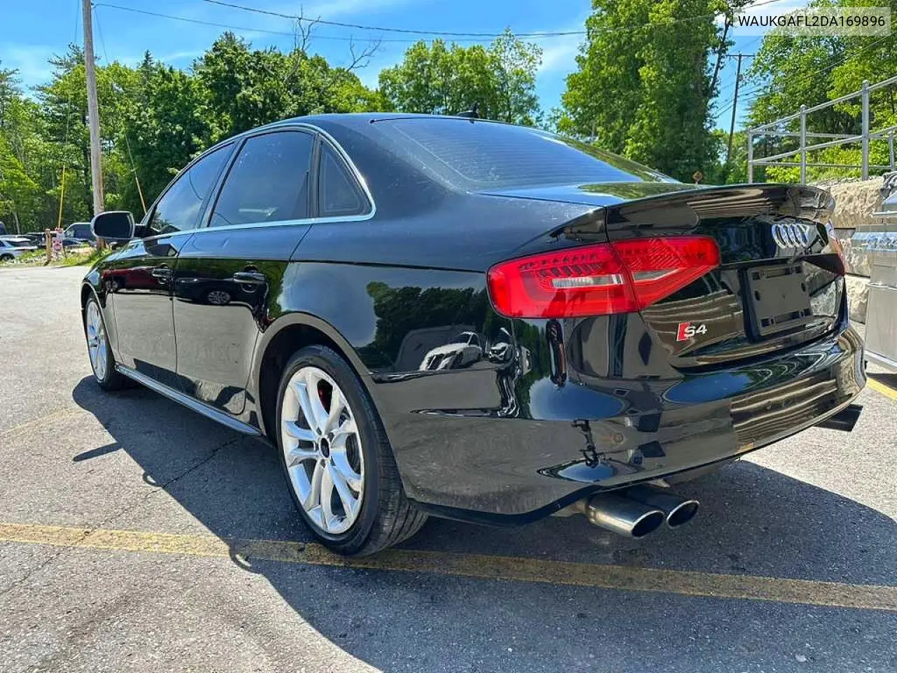 2013 Audi S4 Prestige VIN: WAUKGAFL2DA169896 Lot: 54771006