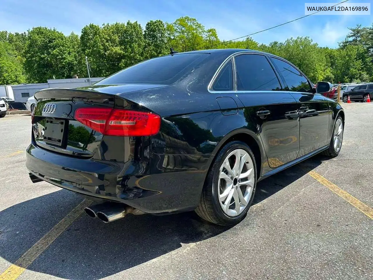 2013 Audi S4 Prestige VIN: WAUKGAFL2DA169896 Lot: 54771006