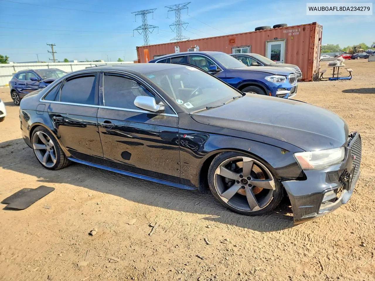 2013 Audi S4 VIN: WAUBGAFL8DA234279 Lot: 54921266