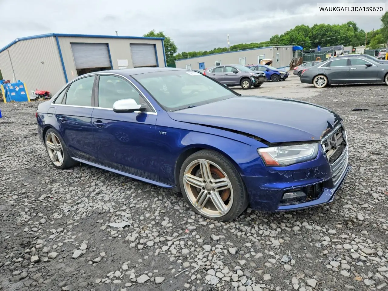 2013 Audi S4 Prestige VIN: WAUKGAFL3DA159670 Lot: 59227706