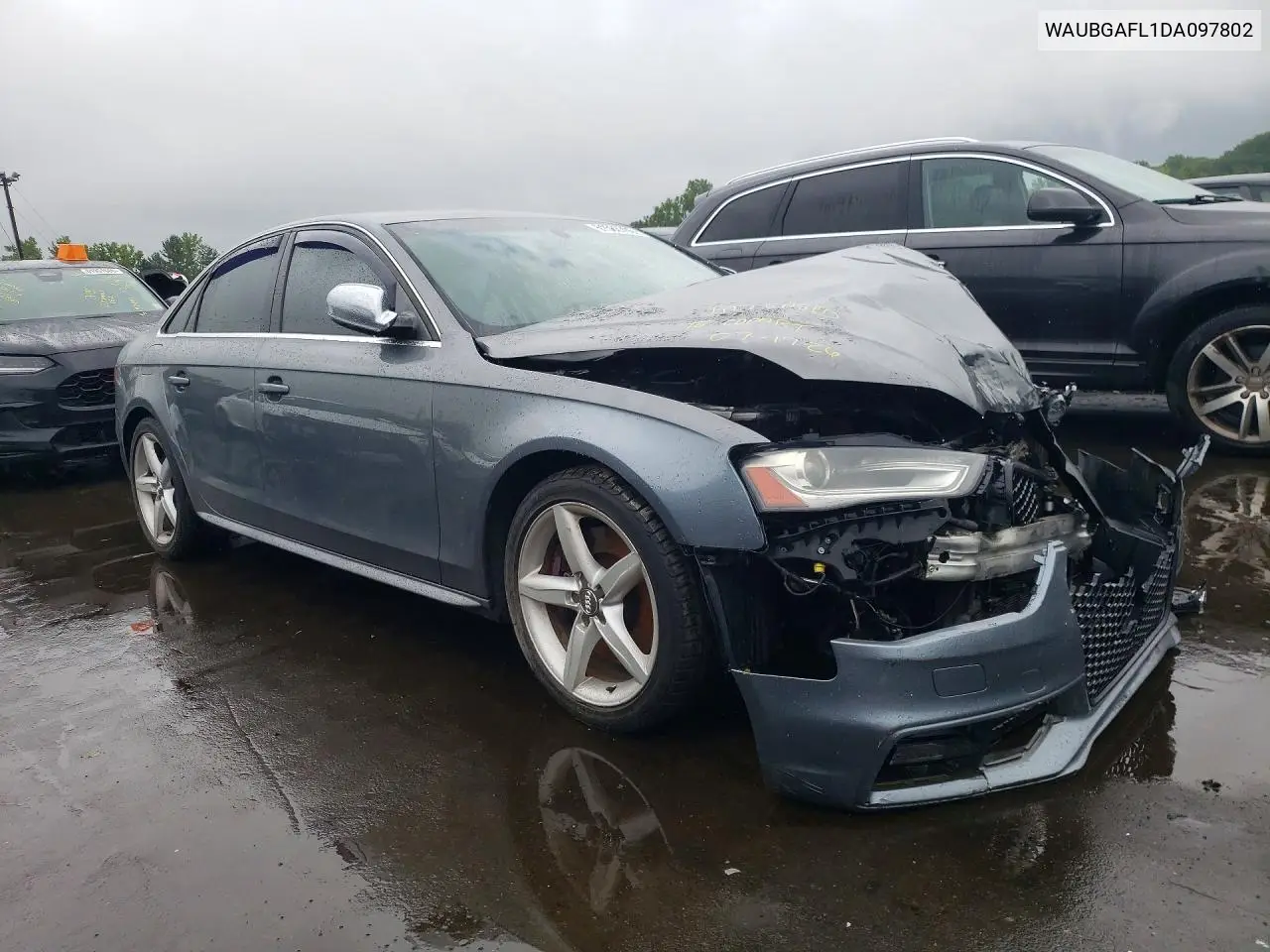 2013 Audi S4 Premium Plus VIN: WAUBGAFL1DA097802 Lot: 61583706